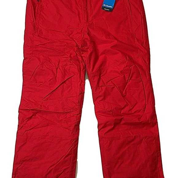 Columbia Men's Ski Pants 4X Waterproof Bugaboo IV Snow Red NWT - Picture 2 of 4